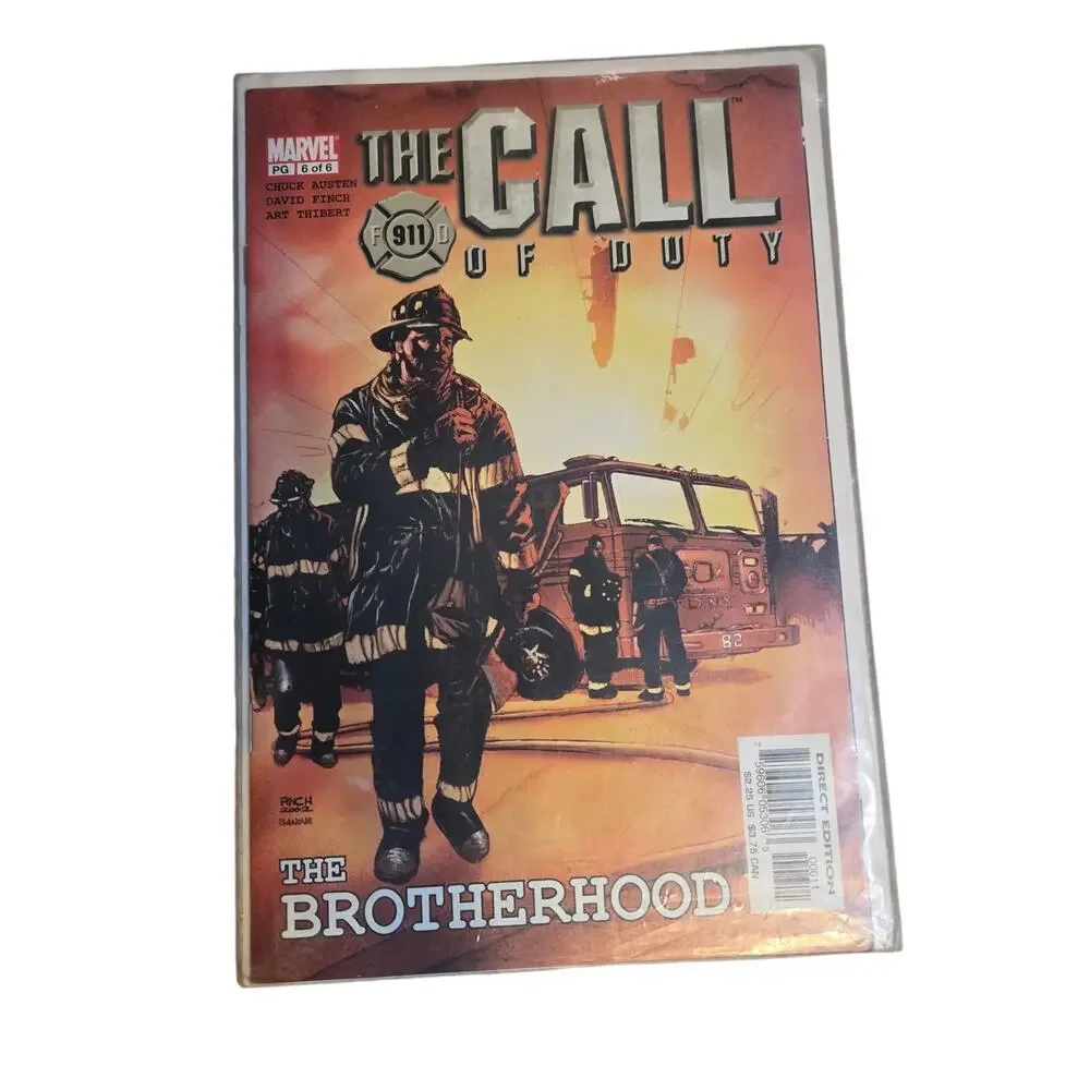 The Call of Duty Brotherhood #2-6 Marvel Comics David Finch FDNY Series
